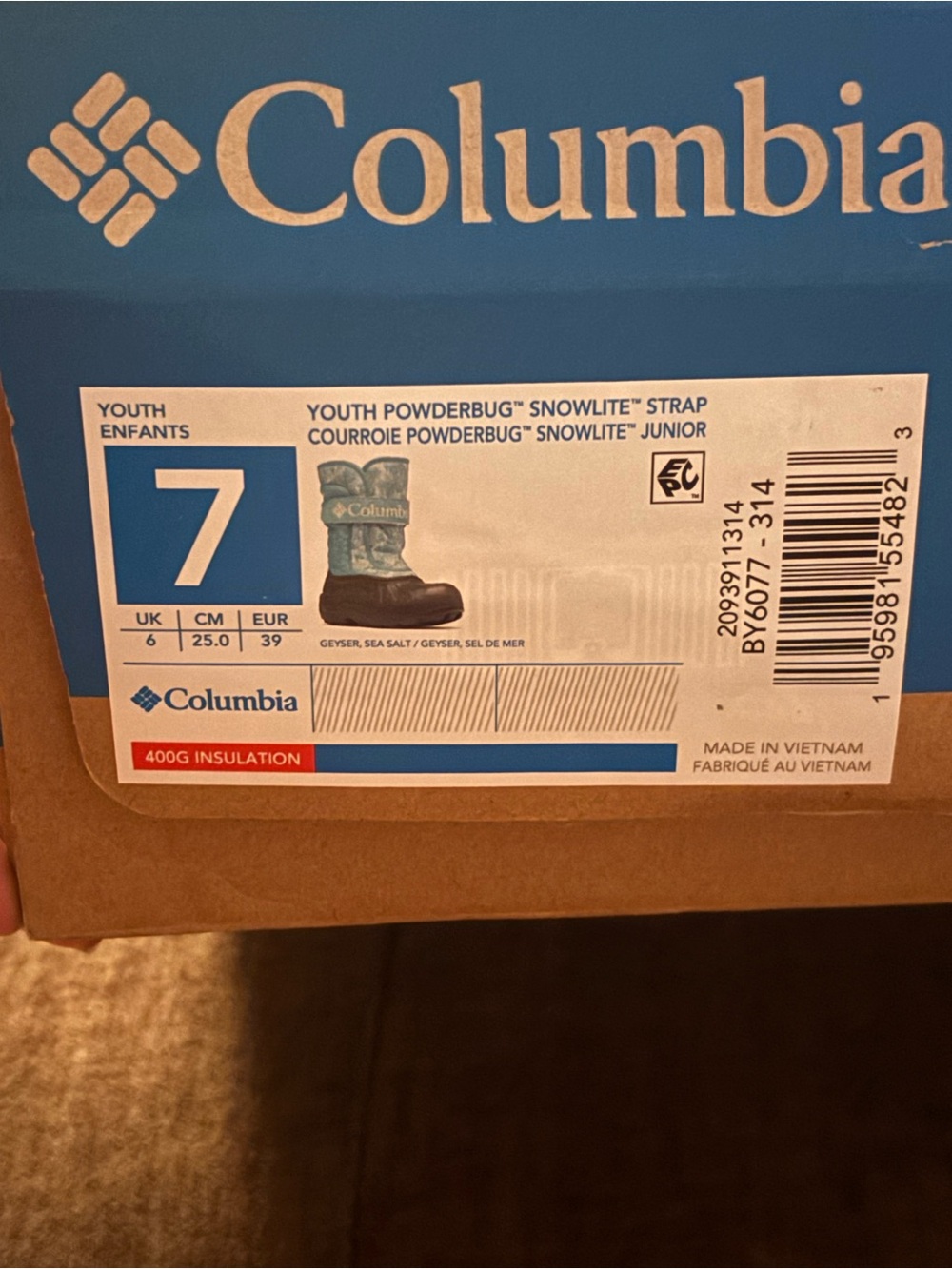 Colombia Youth Boots - Picture 3 of 10